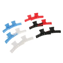 Упаковка из 12 шт. пластиковых парикмахерских зажимов Салон Цвет Волос завивка секция крабы для волос