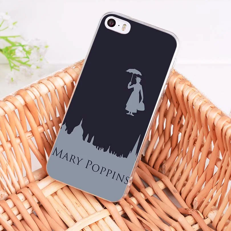 MaiYaCa Mary Poppins прозрачный мягкий ТПУ чехол для телефона чехол для iPhone X XR XS MAX 6 6s 7 7plus 8 8Plus 5 5S 11promax чехол coque