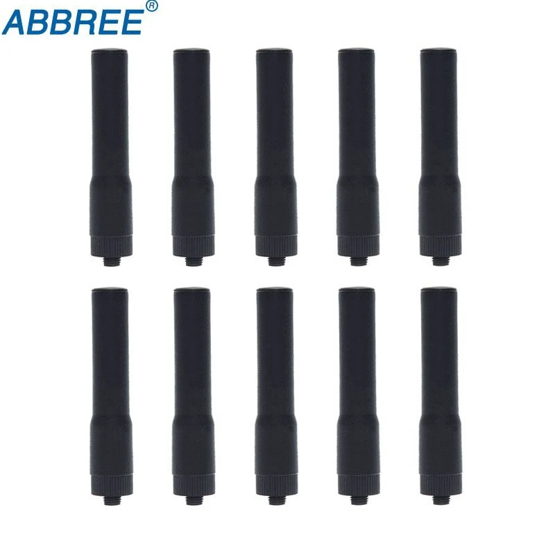 10PCS ST20 Dual Band SMA-Female/SMA-Male /BNC 144MHz/430MHz Soft Antenna for Yaesu BAOFENG Wonxun Walkie Talkie 2 way radio SF20 | Мобильные