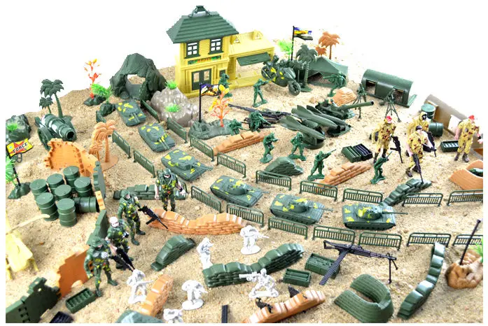 

200pcs Military Soldiers Static Model Figures Boy Toy