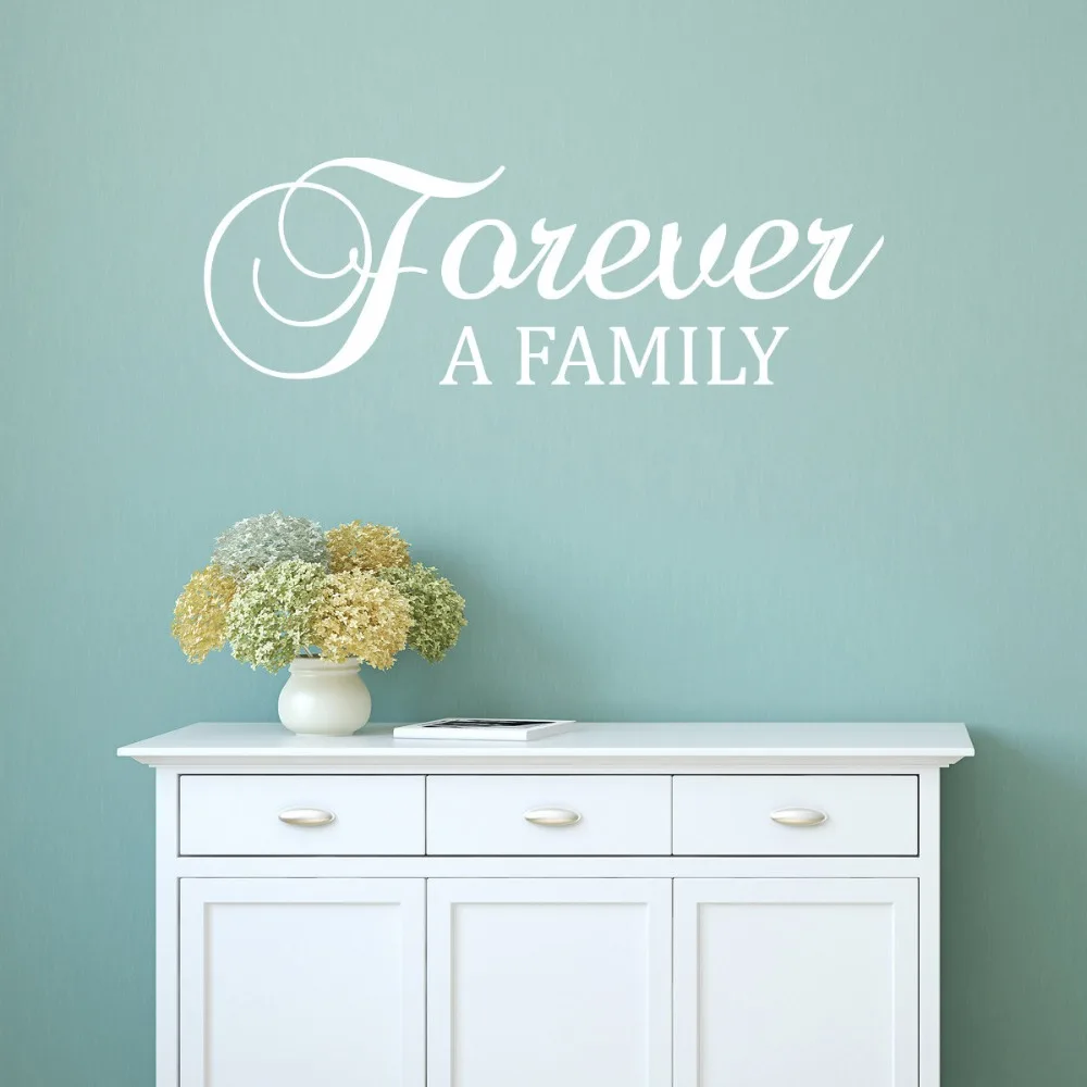 Family Wall Decal Quotes Vinyl Wall Stickers Livingroom Interior