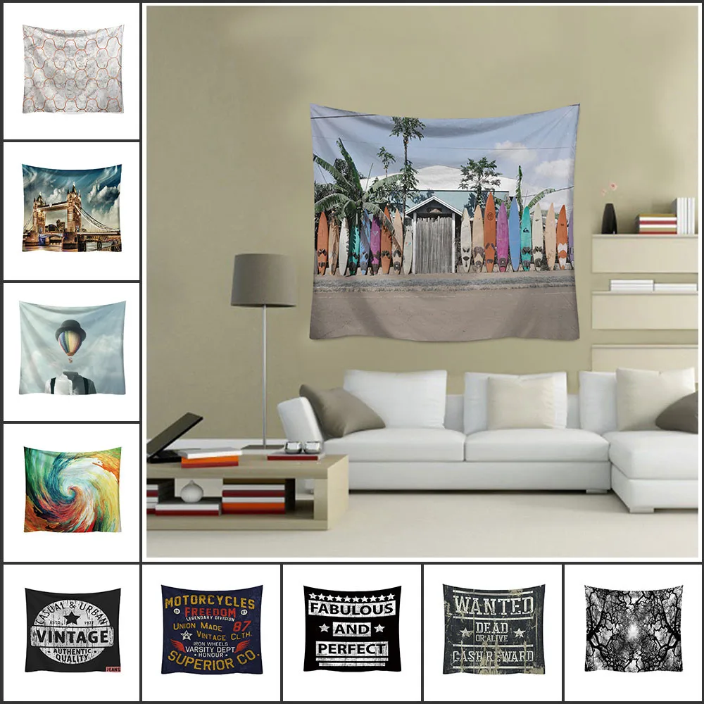 

2019 Hot Sale Fashion Tapestry Creative Pattern Fresh Style Decorative Tapestry Home Decor High Quality Gift Dropshipping