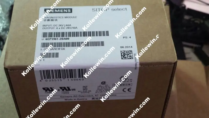 6EP1961-2BA00 Original NEW SIMATIC SITOP SELECT 4-CHANNEL DIAGNOSIS MODULE INPUT: 24 V DC 6EP1961 2BA00 6EP1961-2BA00 Original NEW SIMATIC SITOP SELECT 4-CHANNEL DIAGNOSIS MODULE INPUT: 24 V DC 6EP1961 2BA00