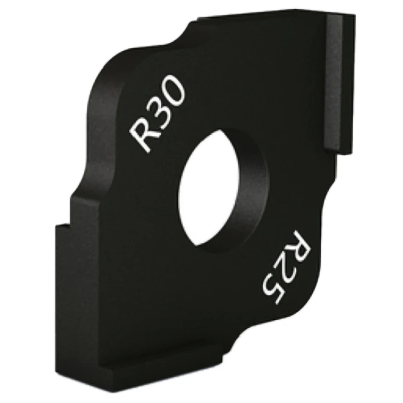 Горячая Обрезка Массажер для сосков Круглый Угол R угол круглая дуга Деревообработка полукруг Быстрое позиционирование трафареты