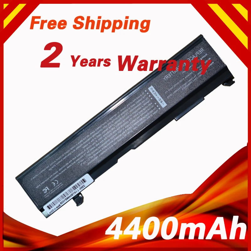 

Golooloo 4400mAh Laptop Battery for Toshiba K000021200 K000021210 K000021220 PA3399 PA3399U PA3399U-1BAS PA3399U-1BRS PABAS076