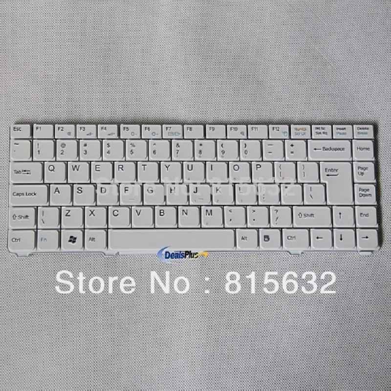 

NEW FOR SONY VGN-C240E VGN-C240EB VGN-C250N UK KEYBOARD WHITE 147996336