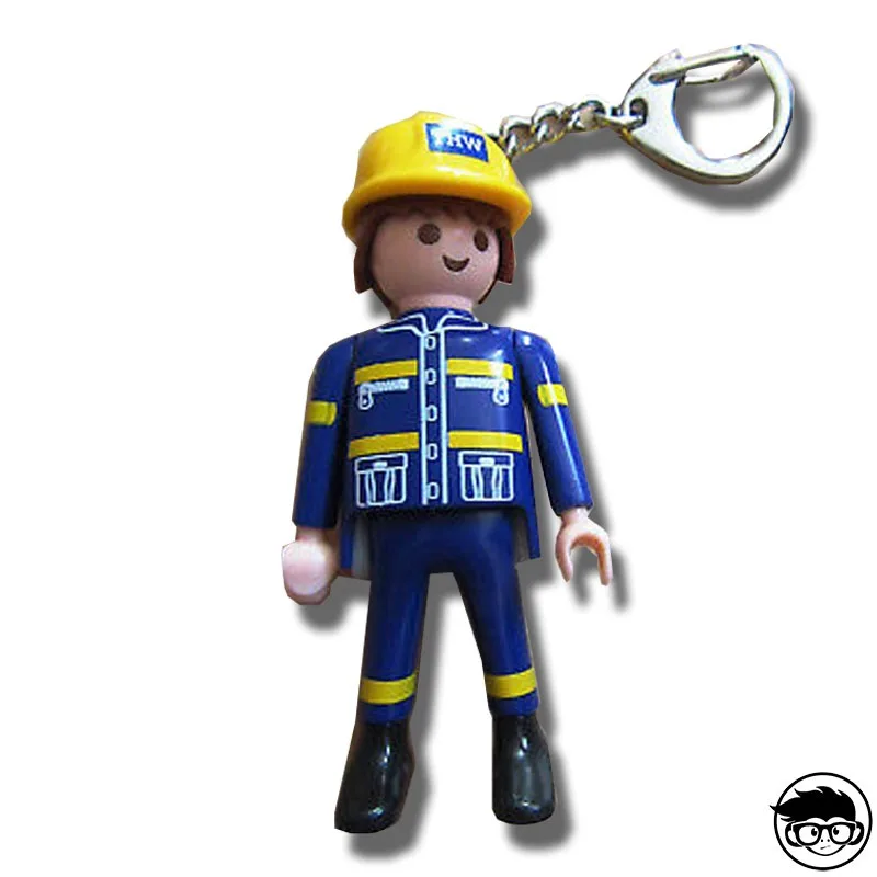 Playmobil City Action 5095 THW Keychain