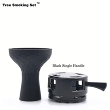 Tabac Chicha Caloud силиконовая курительная черная чаша Chicha Verre Narguile Nargile курительная трубка-кальян аксессуары Cachimba TWAN0356