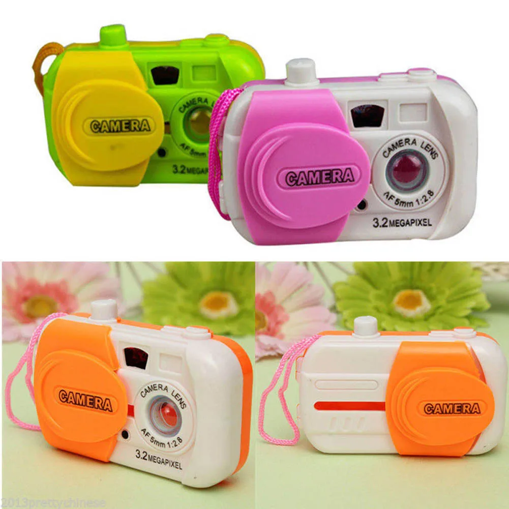 Цветная камера для проецирования, Детская цифровая камера, игрушка для фотосъемки, Детский обучающий пластиковый подарок для ребенка