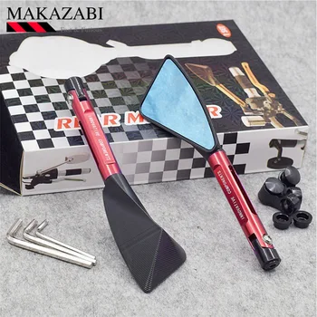 

8mm 10mm CNC Aluminum Motorcycle Mirror Rearview Side Mirrors For HONDA hornet cbr 1000rr shadow 750 crf 450 cb 500x 600f etc.