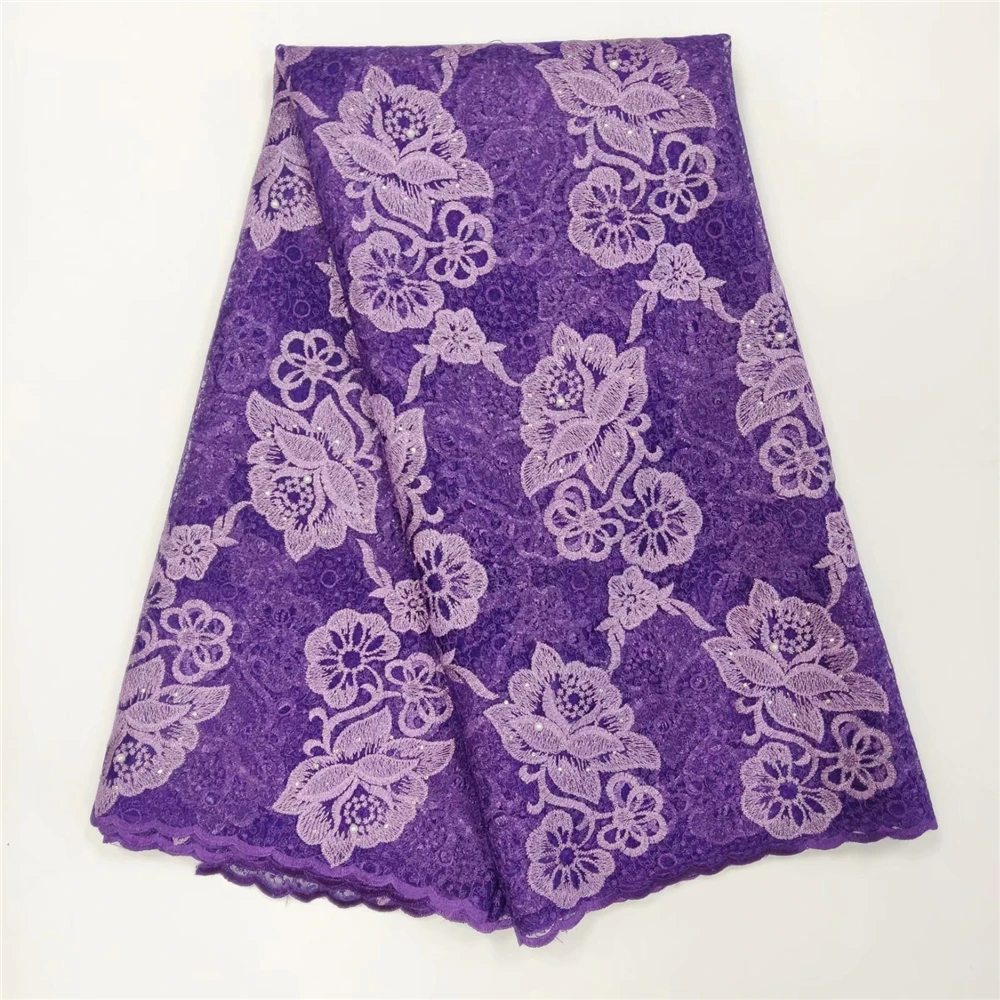 

Best Quality African Lace Fabric High Quality Embroidery French Mesh Lace Fabric 2019 Nigeria Lace Fabric