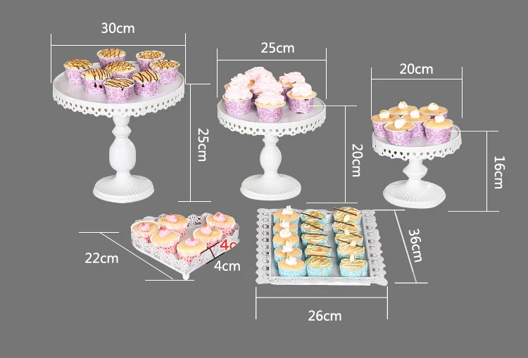 Свадебные десерт лоток стойка для кексов, пирожное-Корзиночка Пан вечерние поставки 4-13ocs, столик для торта