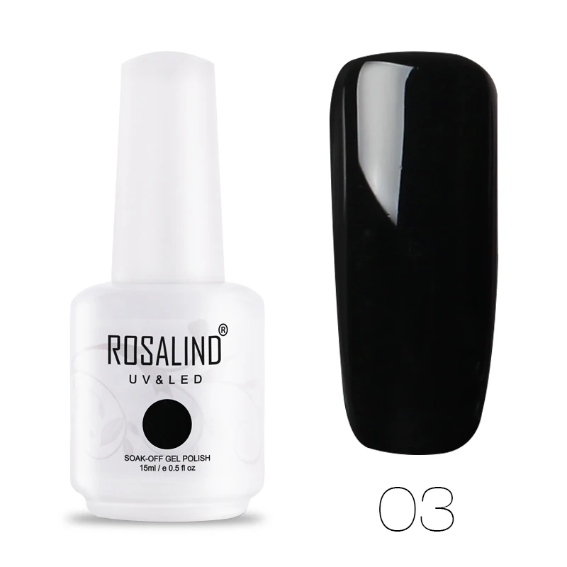 RH03 ROSALIND Гель-лак для ногтей Набор для маникюрный лак Vernis полуперманентный УФ все для ногтей искусство основа грунтовка Гель-лак верхнее покрытие - Цвет: RH03