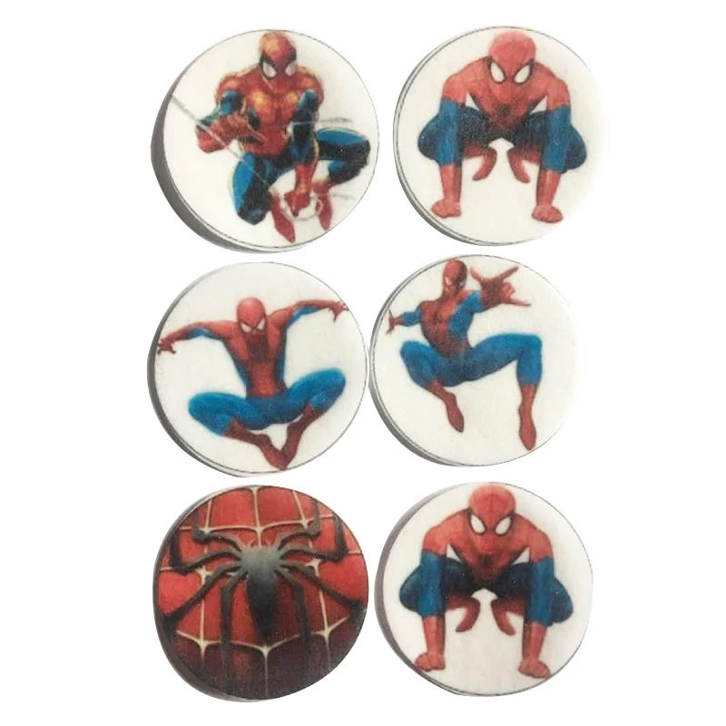 Detail Feedback Questions About Spiderman Edible Wafer Paper For Cup