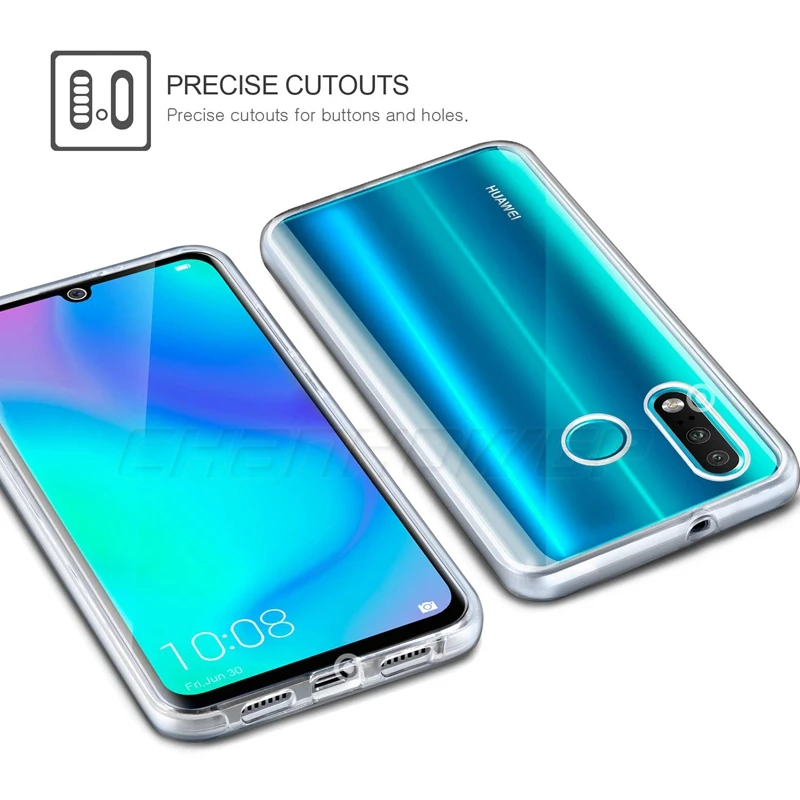 Двойной полный чехол для Huawei Y5 Y6 Y7 Y9 P Smart Plus Honor 10i 8A 8C 8X 7A 7C P30 P20 Lite Pro Funda чехлы