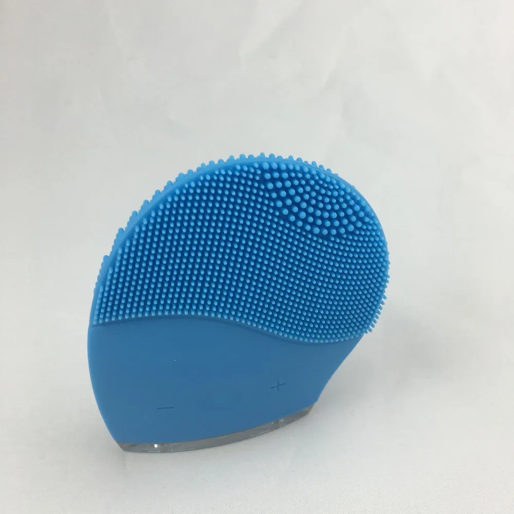 Electric Face Cleanser Vibrate Waterproof Silicone Cleansing Brush