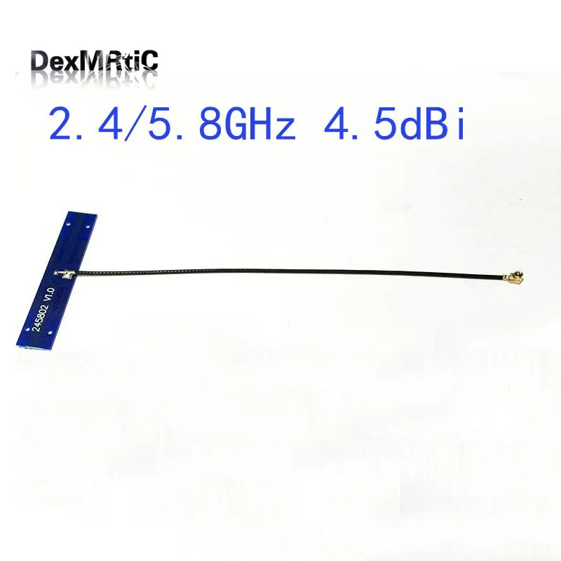 

1PC WIFI Internal Antenna 2.4Ghz / 5.8Ghz Dual Band Omni PCB Antenna Built-in With IPX Connector Inner Antenna Wifi Router