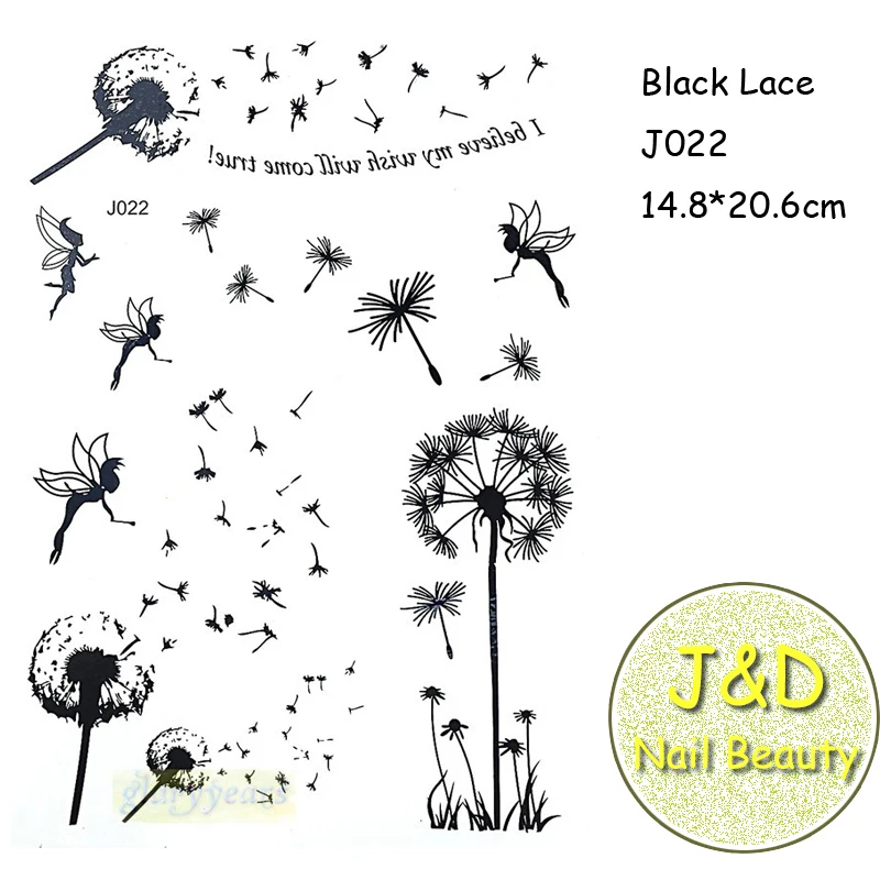 Livraison Gratuite 1 Feuille Noir Femme Pissenlit Fleur