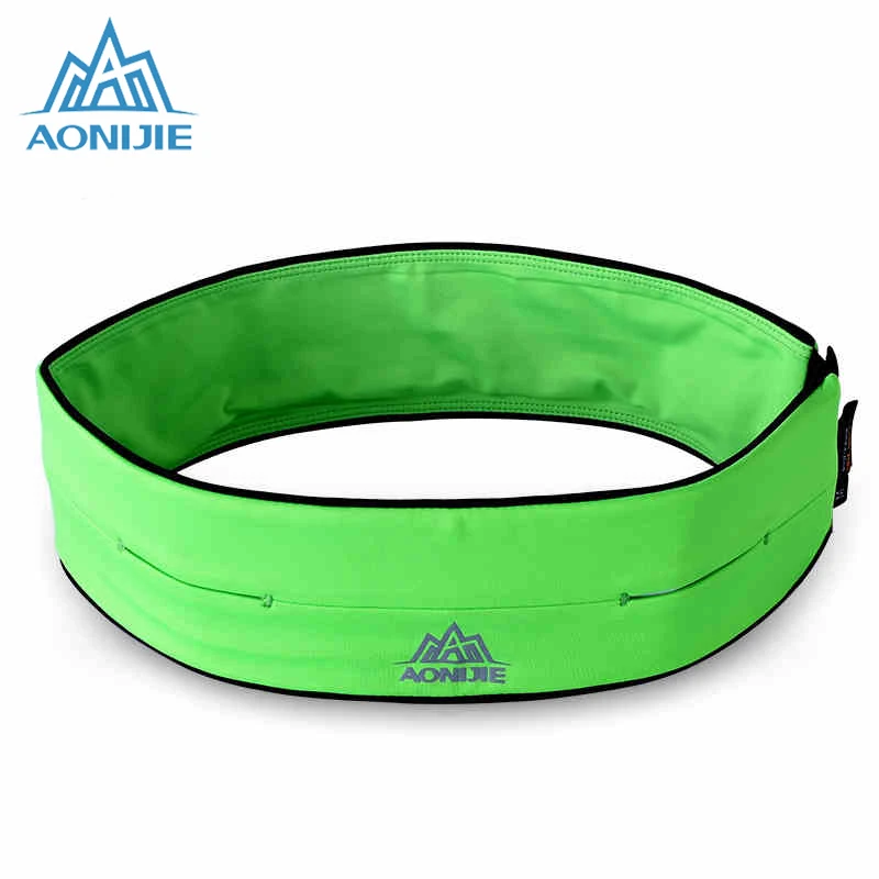 AONIJIE Running Belt Polyester Waist Pack Bag Hiking