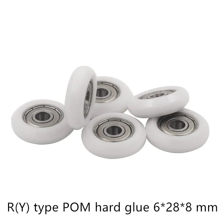 POM Нейлон пластиковый шкив для DIY 3D принтер гравировальный станок подшипники 625ZZ