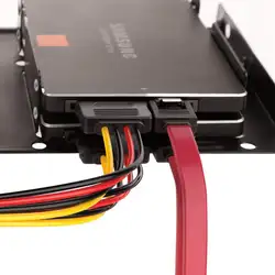 Кабели для подключения жесткого диска hot-SSD/SATA III (1x4 Pin to Dual 15 Pin SATA power Splitter Cable, 1x15 Pin to Dual 15 Pin S