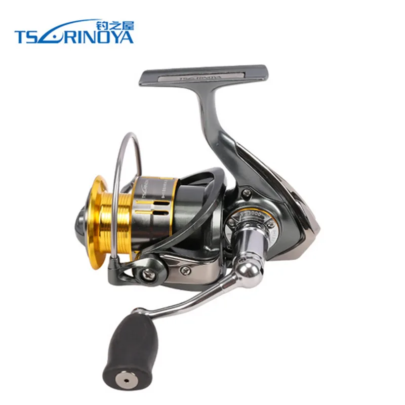 TSURINOYA FS3000 Spining Reel 9+ 1BB 5,2: 1 металлическая катушка алюминиевая ручка De Pescaria рыболовная рок Pescaria Reel Molinete Pesca