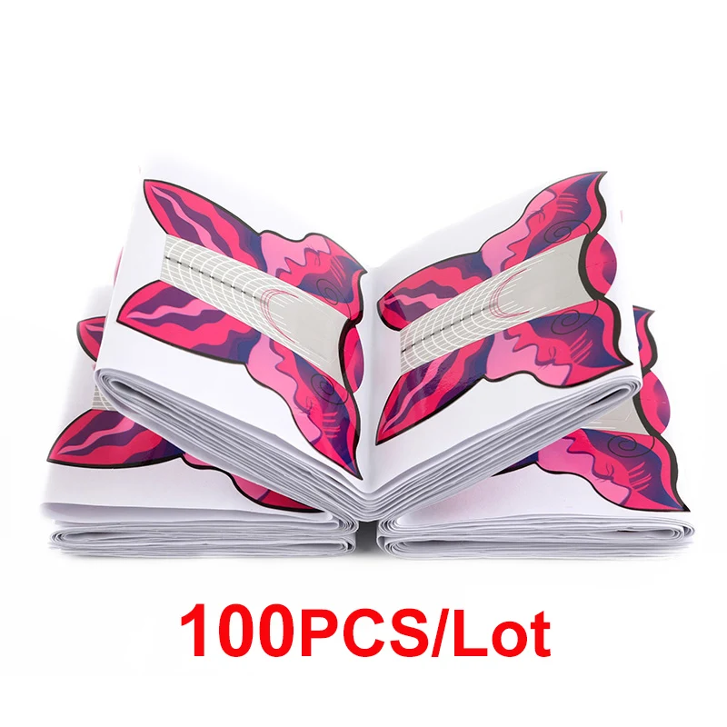 Форма для ногтей ROSALIND 100 шт./лот используется полимерного гель лака лак удлинения