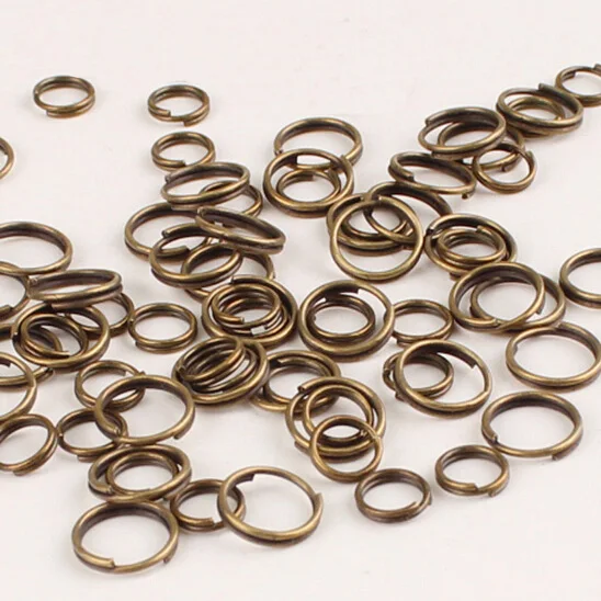 Buy 200pcs/lot 3 12mm Antique Bronze Color Jump Rings