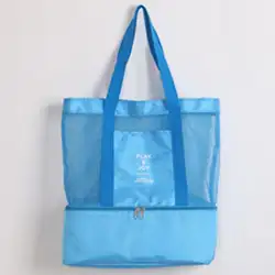 Новый Многоразовые сумки для покупок Эко складной водонепроницаемые сумки Пикник обед Чистая сумка хранения еда напиток большой ёмкость