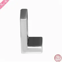 Новинка 925 серебряная буква L очаровательные бусины с тиснением в виде сердечек и точек DIY Fit PANDORA Подвески для женщин ювелирные изделия делая LE017-L