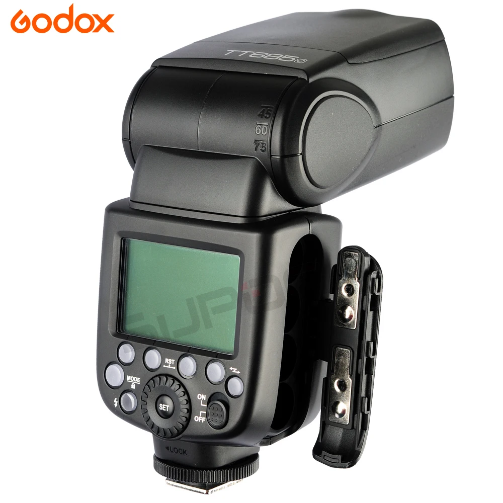 Вспышка Godox TT685C Speedlite 2 4G HSS E TTL для Canon EOS 70D 60D 5D2 5D3 6D 7D 650D 700D + XPRO C триггер 15*17