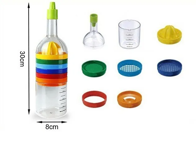 Многофункциональный 8 в 1 набор кухонных инструментов Многофункциональные кухонные принадлежности гаджет кухонные бутылки Инструменты