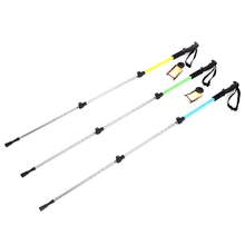 Трость для ходьбы полюс трость алюминиевый лыжный Кемпинг Телескопический Батон походная палка оборудование для кемпинга на открытом воздухе
