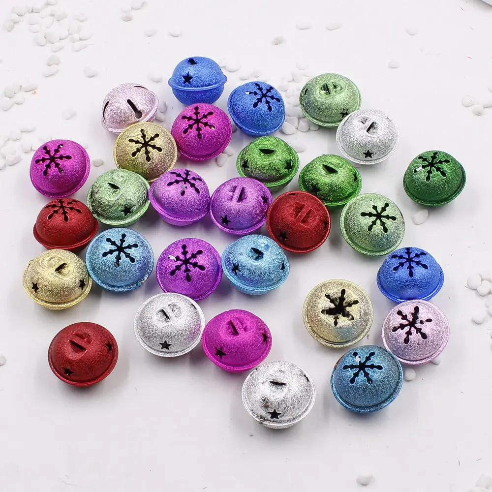 

2pcs Jingle Bells Christmas Tree Family Christmas Decoration Pendants DIY Crafts Handmade Accessories Size 33*33*25mm