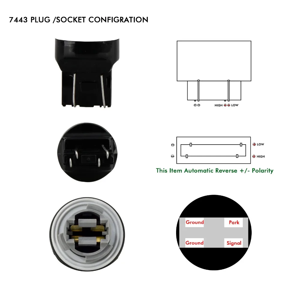 2 шт. 12 V 27SMD светодиодный светильник T20 W21W WY21W лампы W21/5 Вт указатель поворота 7440 7443