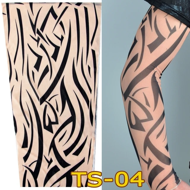 1 Pc Tattoo Sleeves W-04 Styles Elastic Fake Nylon Arm Stockings Tribe Design Halloween Tatoo Cool Men Sexy Women 1 Pc Tattoo Sleeves W-04 Styles Elastic Fake Nylon Arm Stockings Tribe Design Halloween Tatoo Cool Men Sexy Women