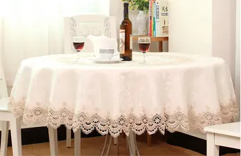 

European Jacquard Table Cloth Classical Rectangle Solid Round home Hotel Rectangular Tablecloth Home Dining Table Cover