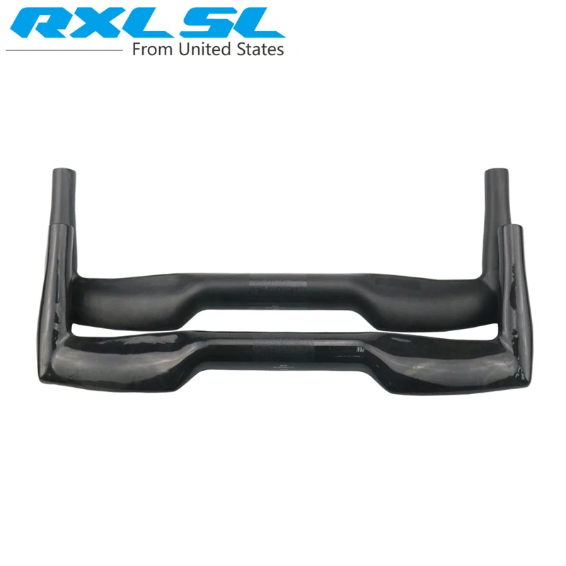 

NO LOGO rest handlebar/tt handlebar Carbon Road Bike Rest Put Handle bars Black UD Gloss/ Matte 400/420/440mm bullhorn