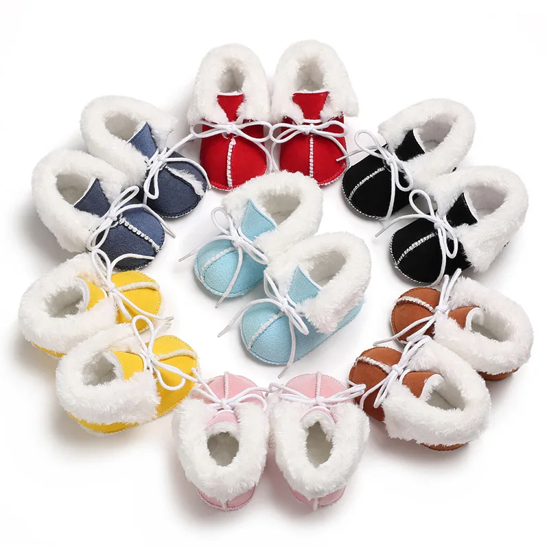 Baby First Walkers Baby Shoes Winter Warm Toddler Shoes  Newborn Baby Shoes  Baby Shoes Moccasins