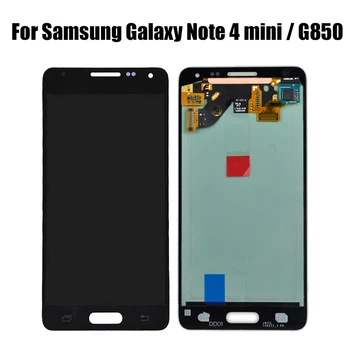 

AMOLED LCD For Samsung Galaxy Note 4 Mini Alpha G850F G850M LCD Display Touch Screen Digitizer Assembly For G850 With Tool