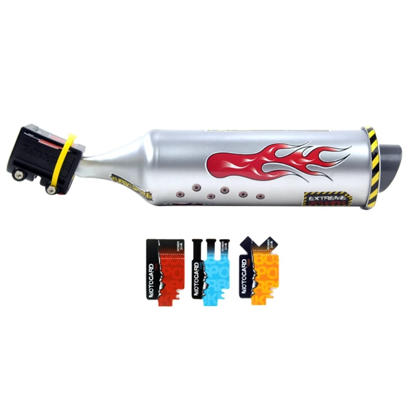 

Motorcycle Exhaust Pipe Wild Motorcycle Sound Effects Cycling Tools For Mountain Bike Bicycle Turbine Motorcycle Exhaust Sound