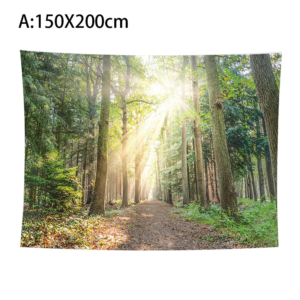 

2019 household products exquisite and good-looking Beautiful Scenery Scene Home Textile Wall Tapestry convenient Home Decor