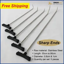 2016 New PDR hook kit Paintless Dent Repair car body repair tool pdr rods with Sharp Ends ROD-SP005WD