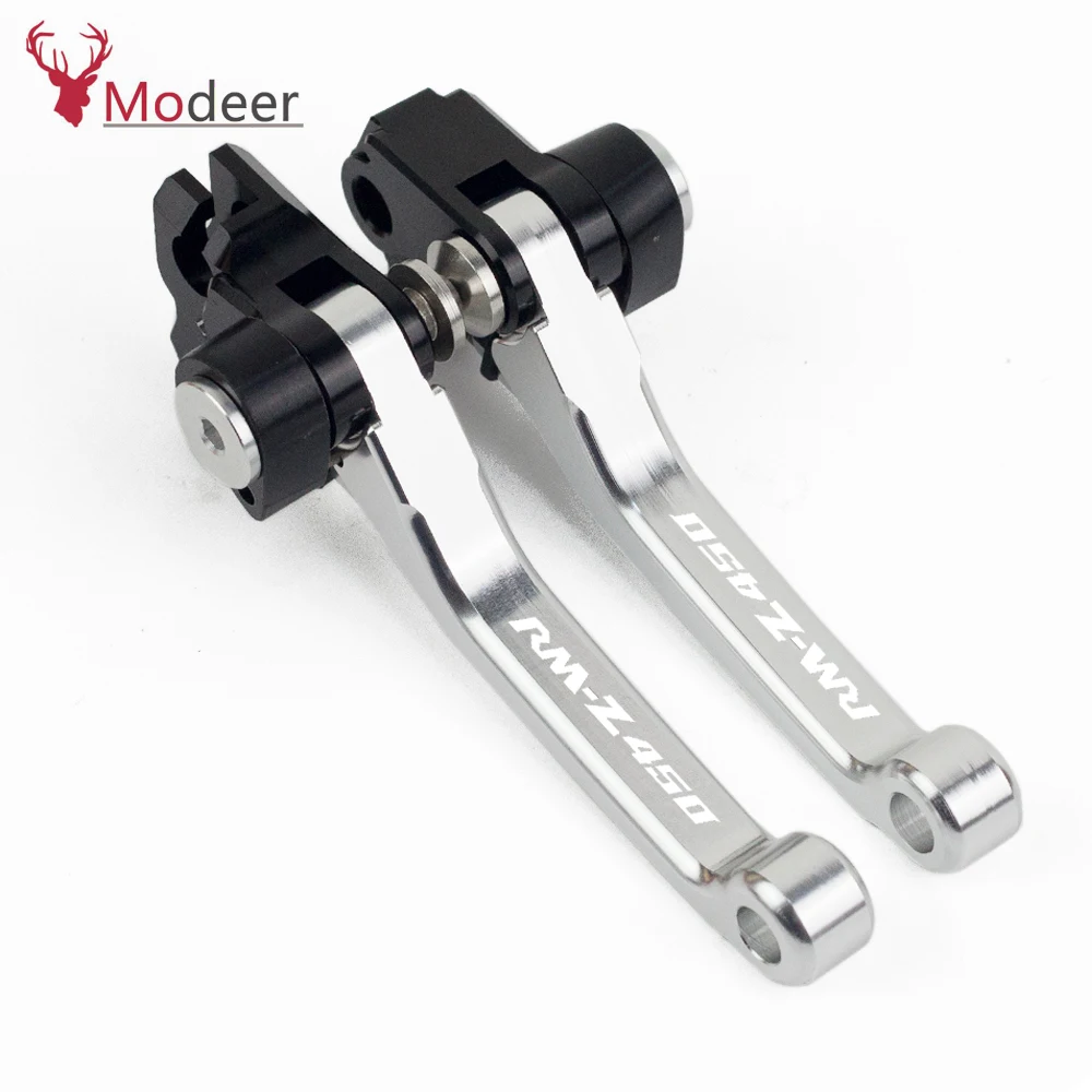 Dirt Bike Motocross handlebar Levers Motorcycle CNC Pivot Brake Clutch Lever For Suzuki RMZ450 RM-Z RMZ 450 2005-2017 2018 2019