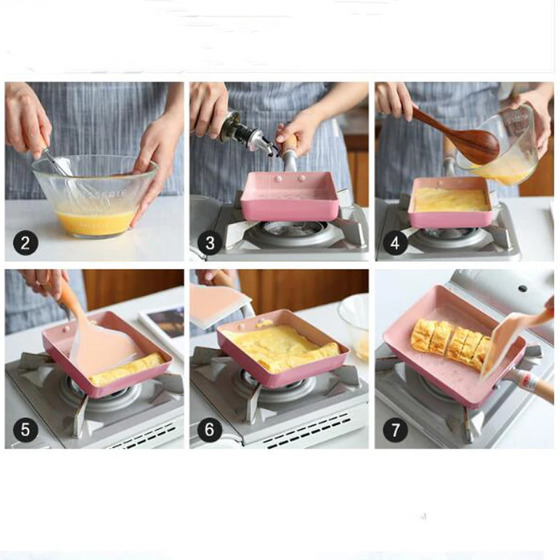 tamagoyaki japanese omelette pan