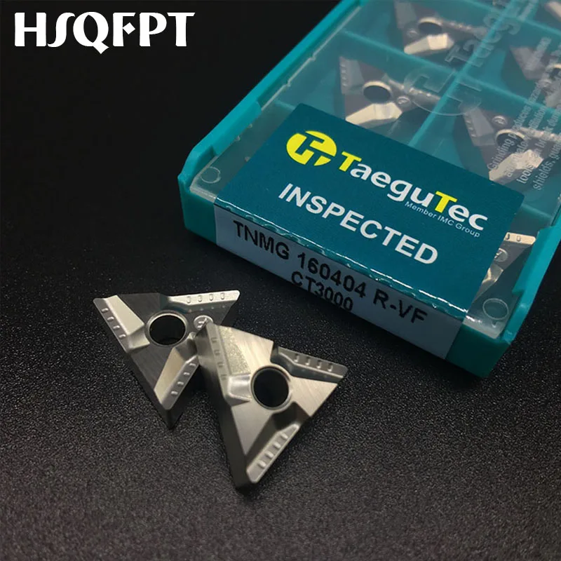 

10PCS Tnmg160404 R FS CT3000 External Turning Tools Cermet Grade Carbide insert Lathe cutter Tool Tokarnyy turning insert