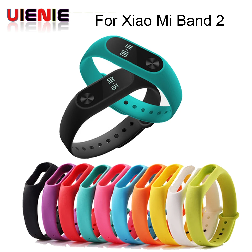

UIENIE color mi band 2 accessories pulseira miband 2 strap replacement silicone wriststrap for xiaomi mi2 smart bracelet
