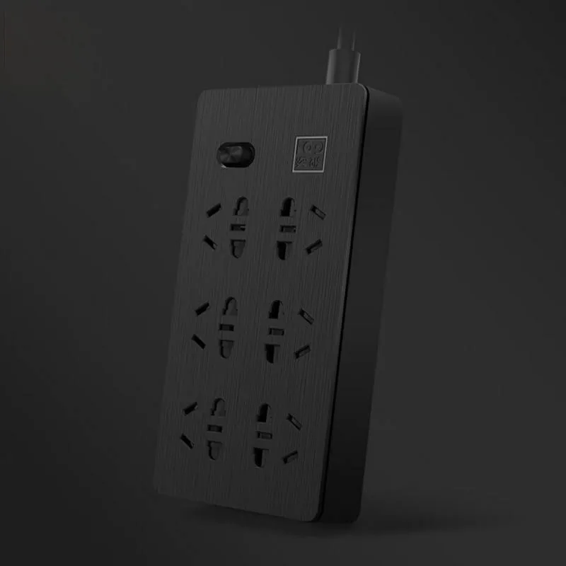 Удлинитель Airgo на 6 портов 3 USB порта розеток для быстрой зарядки 5 В 2 1 А АВ дома и