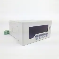 Завод питания 96*48 мм белый Однофазный AC Напряжение метр, светодиодный показать 0-450 В Напряжение intrustment AC V метр