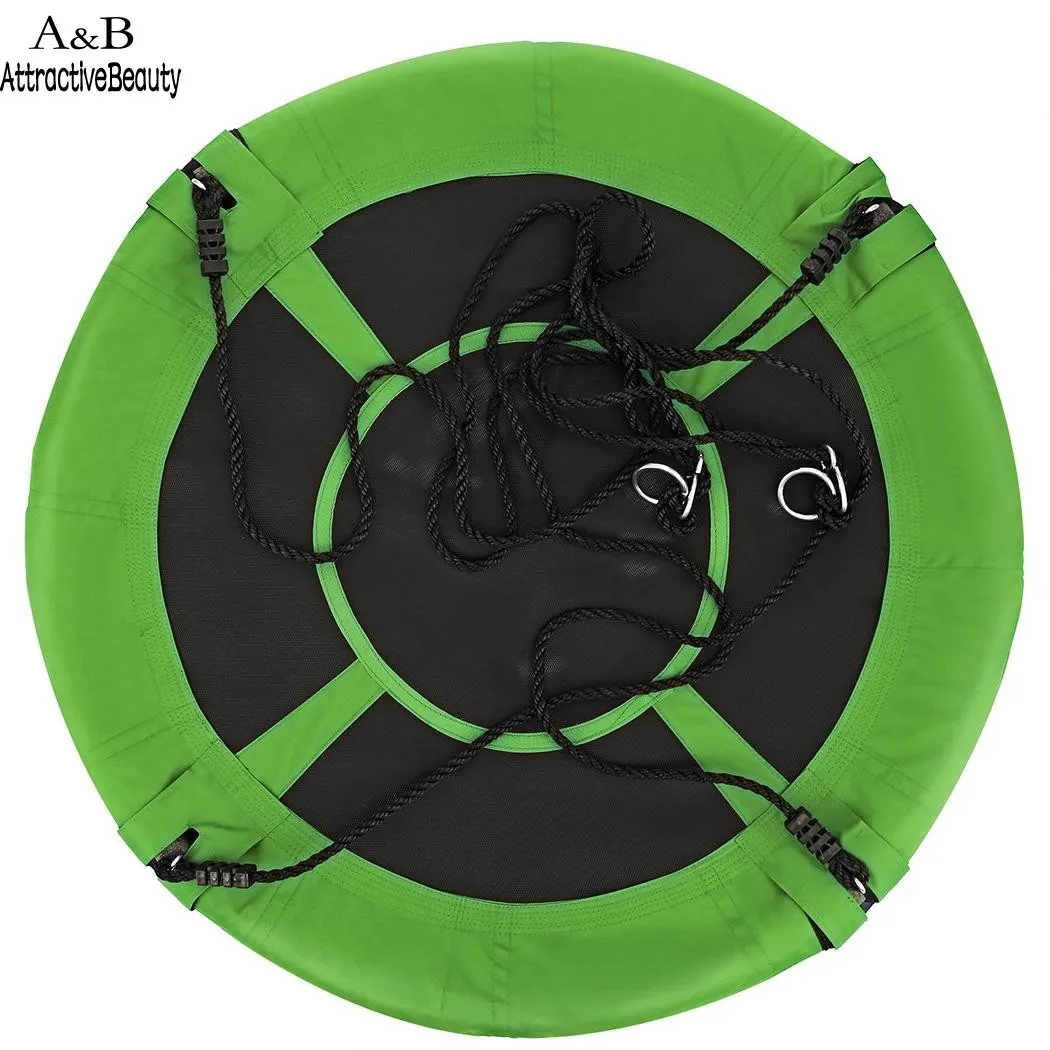 

Homdox New Outdoor Comfort Durability Hanging Chair Large Hammock Chair Net Round Swing Kit N40*